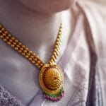Gold pendant necklace jewellery redesign service in Raichur