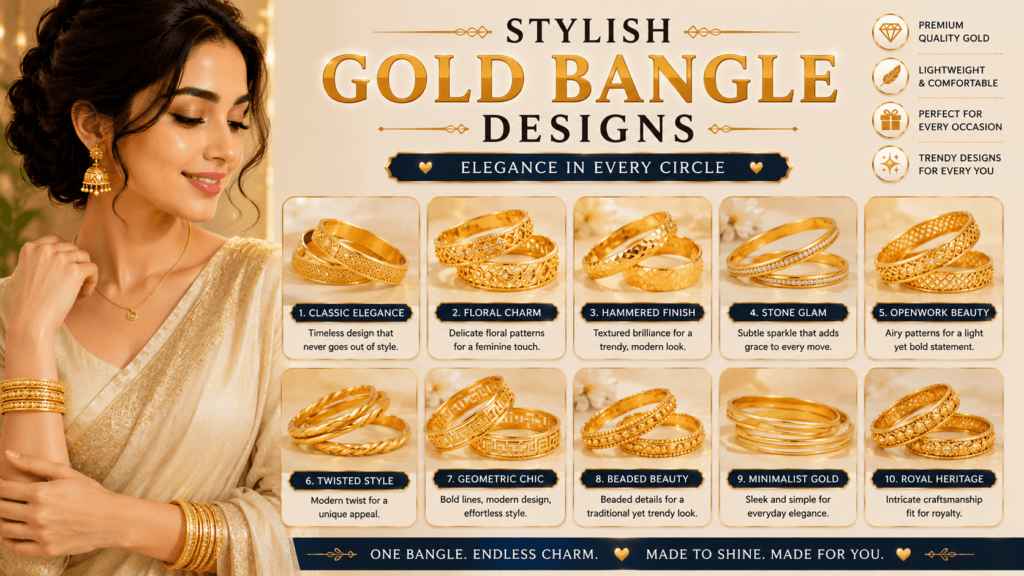 best Gold bangles designs 2026