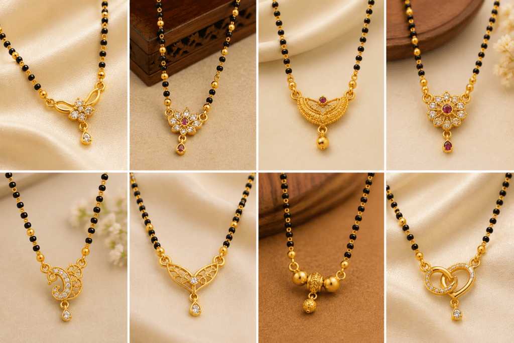South indian gold mangalsutra for marriage