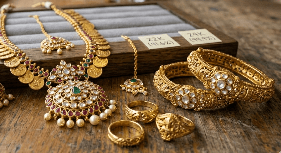 Jewellery set for marriage